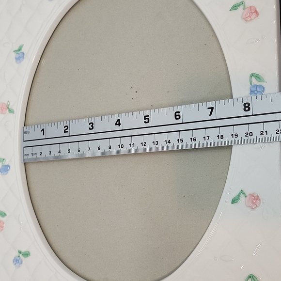 Quilted Ceramic Shabby Chic Floral Large Picture Frame - Picture 8 of 9